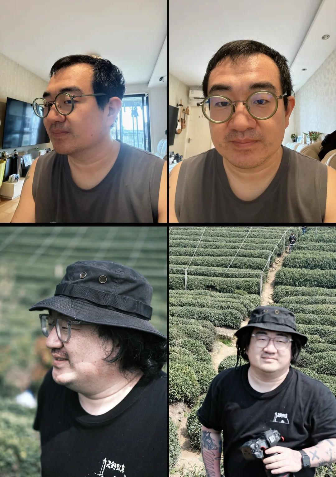 对比一下