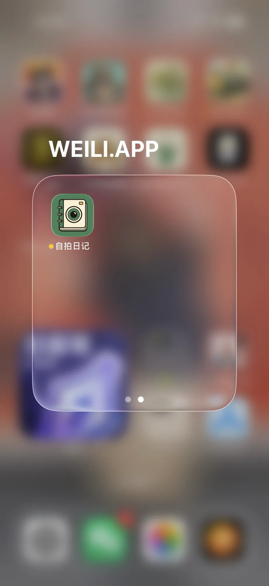 自拍日记