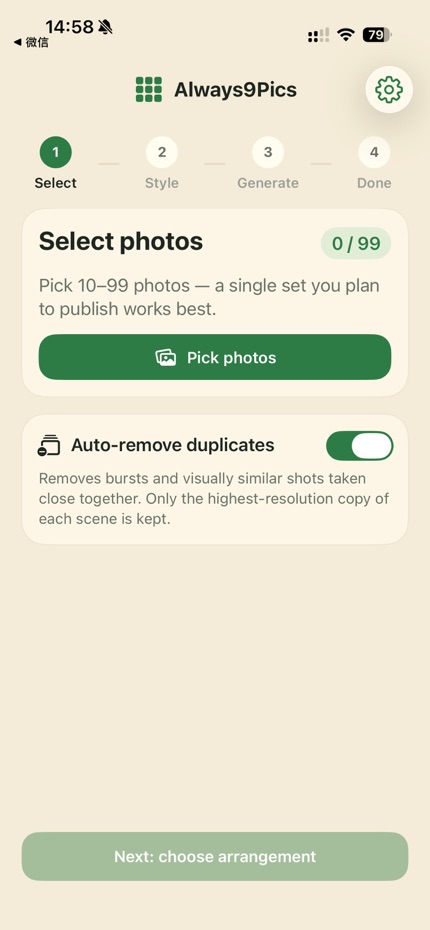 Always9Pics screenshot 1