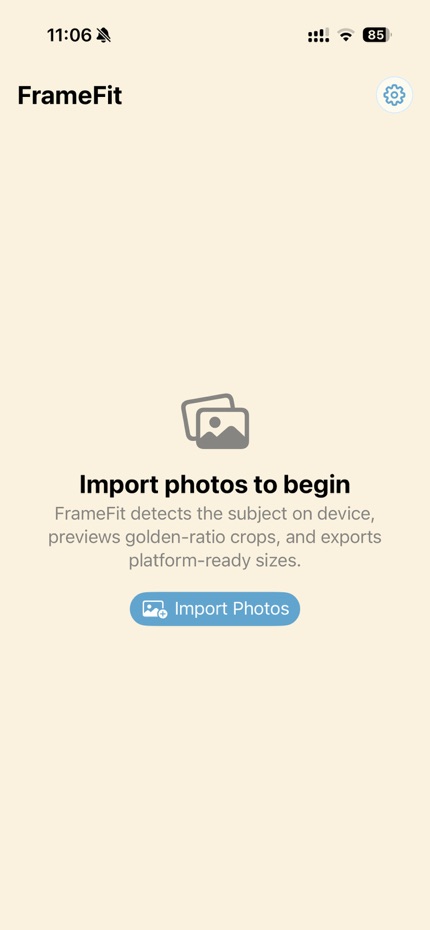 FrameFit - Auto Reframe screenshot 1