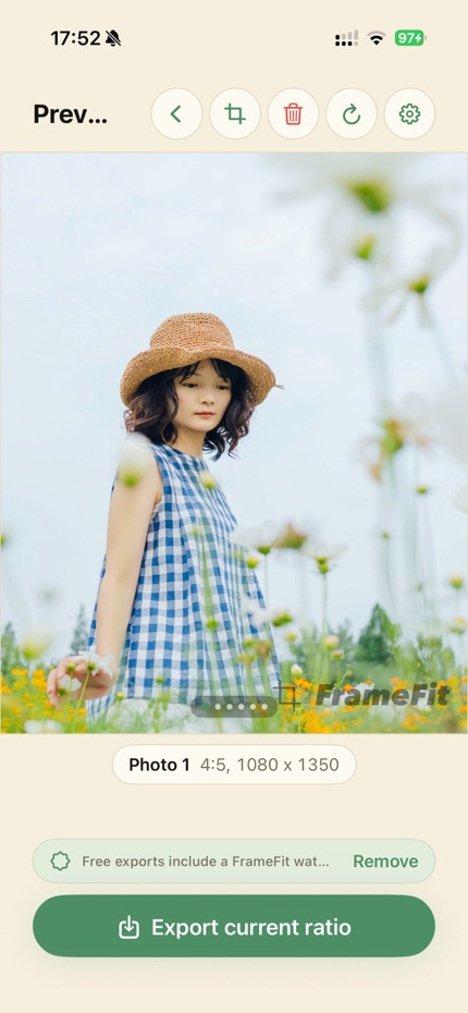 FrameFit - Auto Reframe screenshot 3